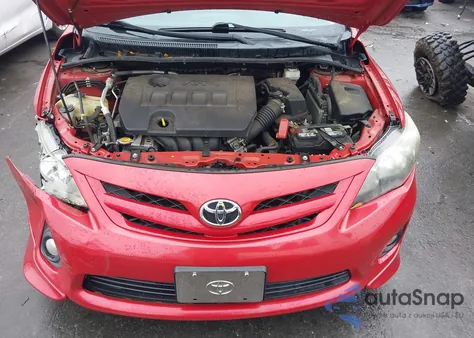 2011 Toyota Corolla S from USA, damaged, VIN 2T1BU4EE1BC653275